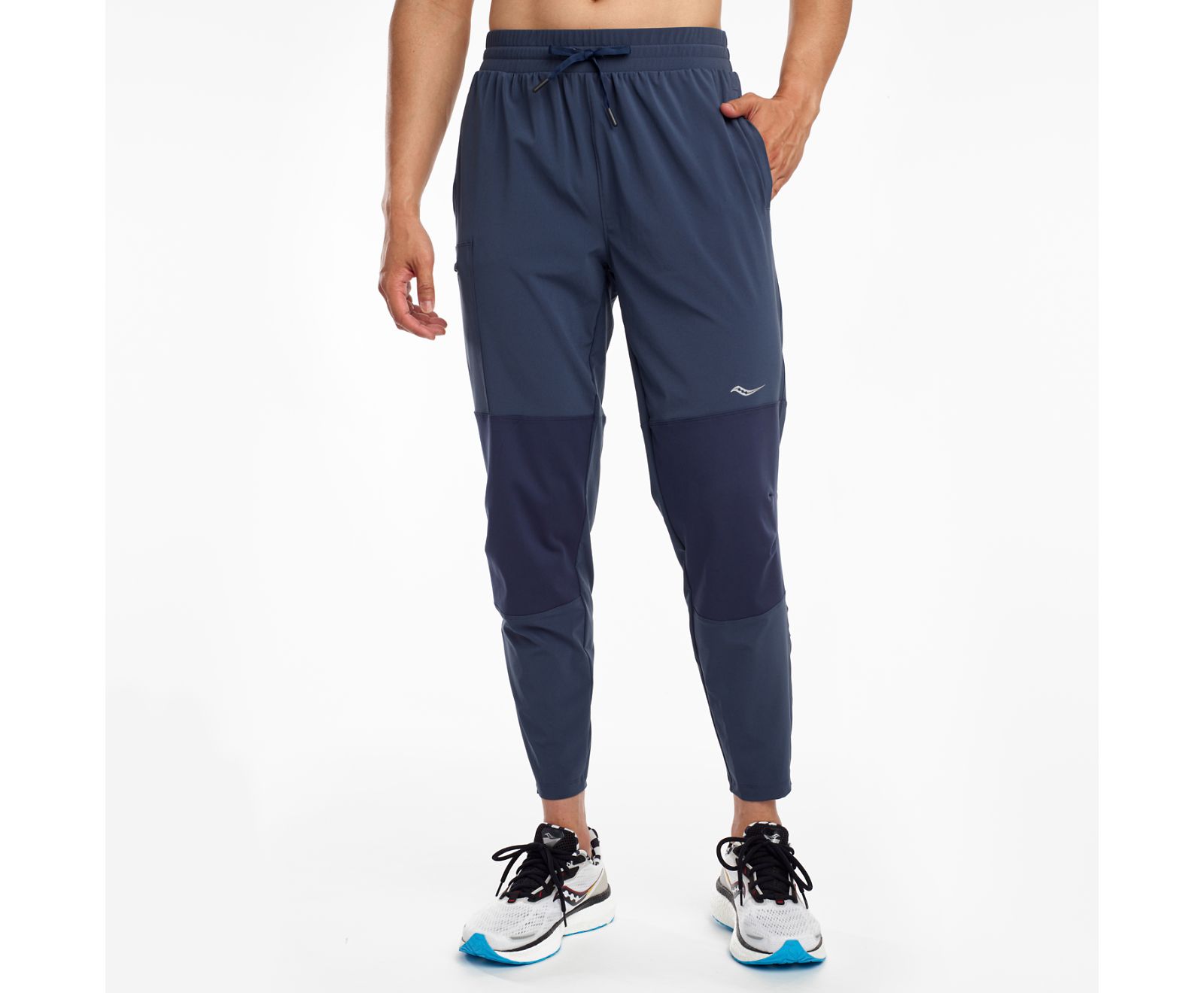 Men\'s Saucony Summit Jogger Pants Blue | Singapore 619XYUF